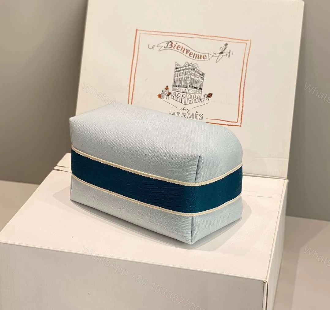 View 5 of Hermes Bride A Brac PM Woman’s Clutch Bag Blue Handbags 12x20x10cm