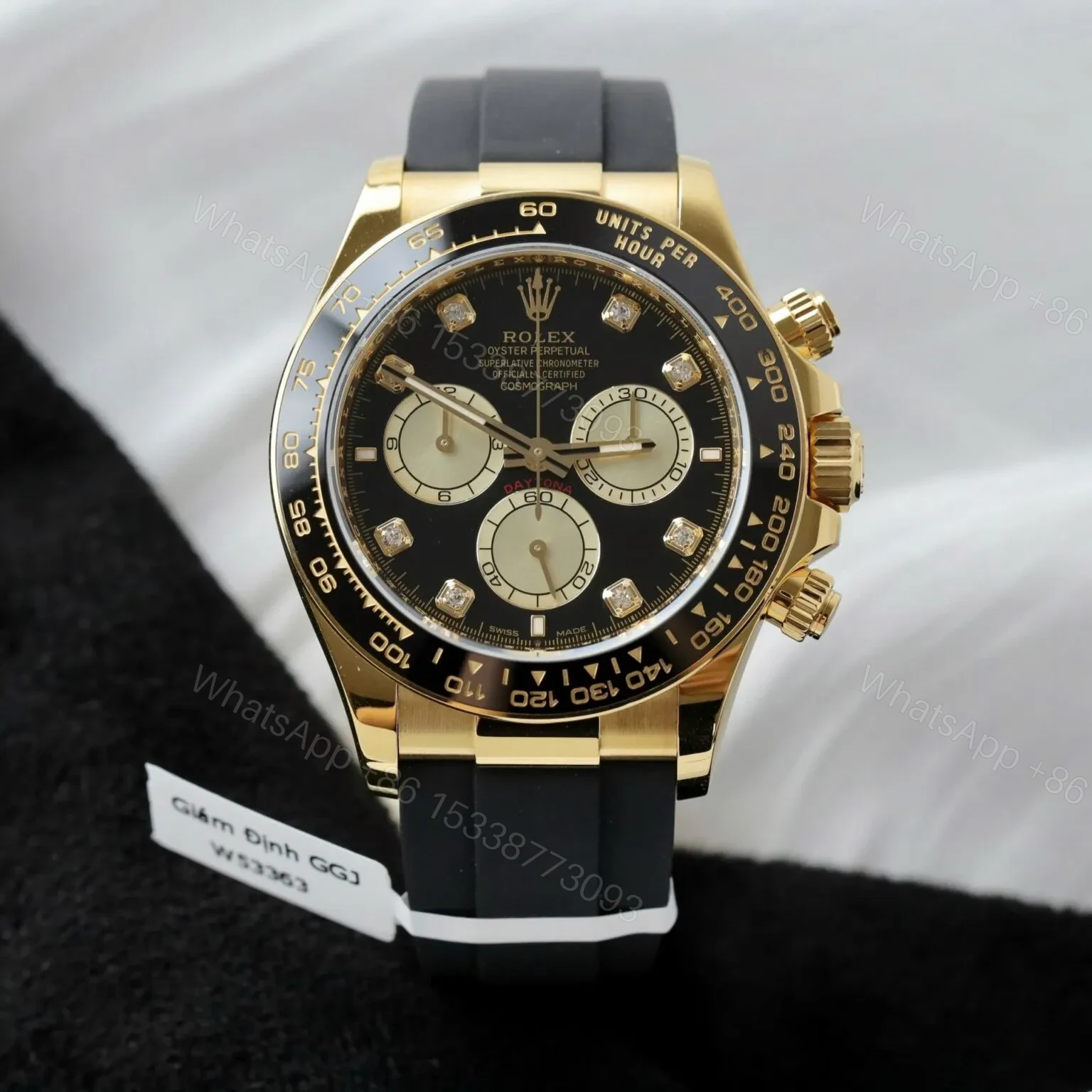 View 2 of Rolex Daytona Black Dial Yellow Gold 126518LN