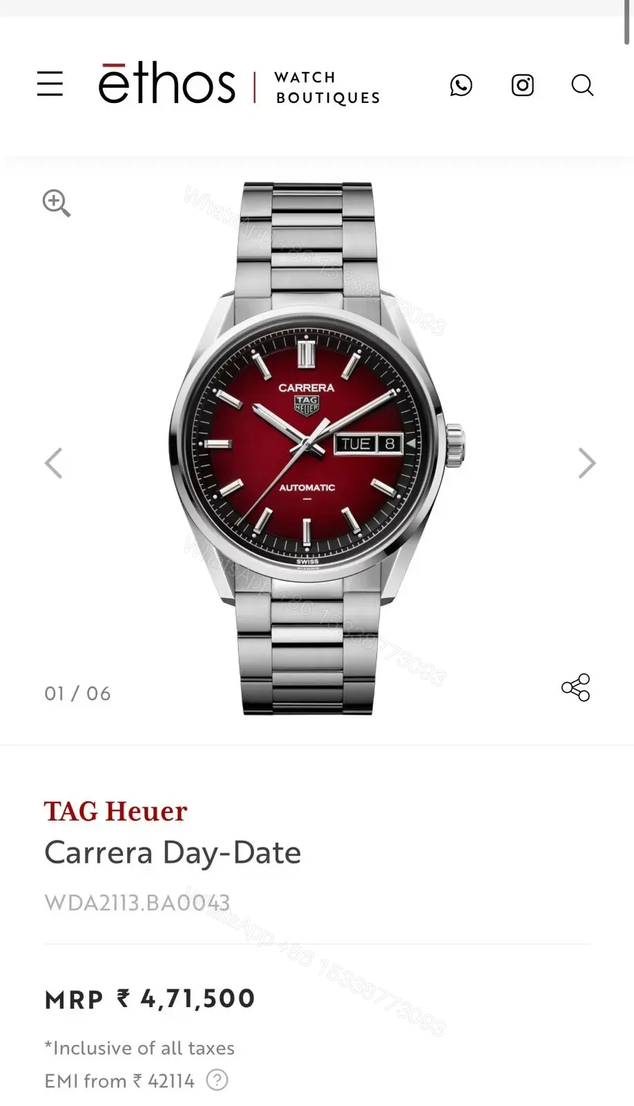 View 3 of Tag Heuer Carrera Professional Automatic