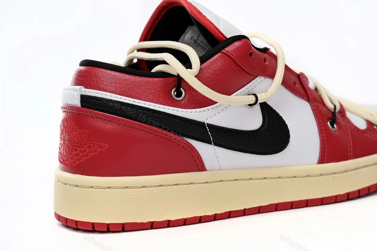 View 4 of Air Jordan 1 Low Chicago Bandage