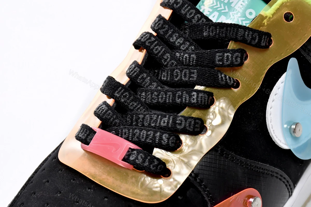 View 4 of Nike Air Force 1 Low Have A Good Game Black