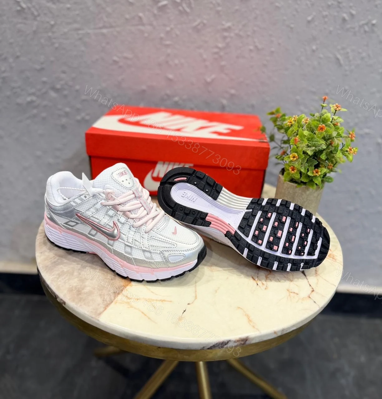 View 7 of Nike P-6000 Trainer First Copy Shoes Baby Pink | COD India