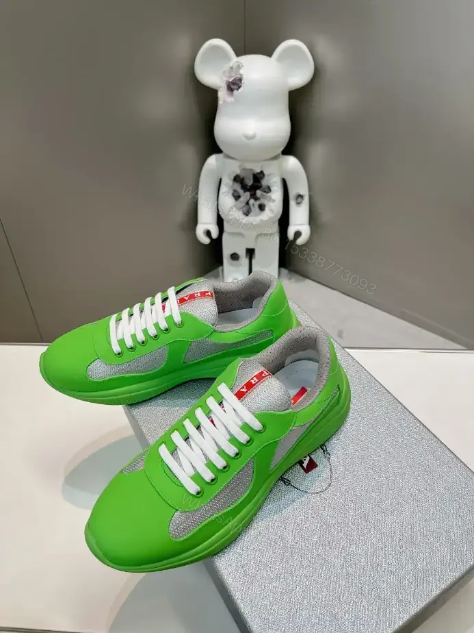 View 6 of PRADA AMERICA’S CUP SOFT RUBBER AND BIKE FABRIC SNEAKERS – PRD007