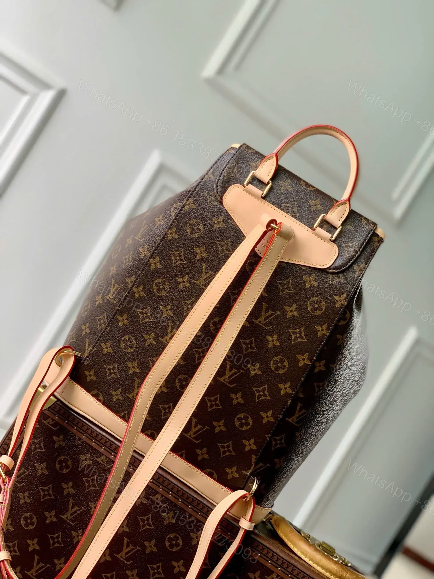 View 2 of LV Montsouris M11197 Backpack MM SIZE