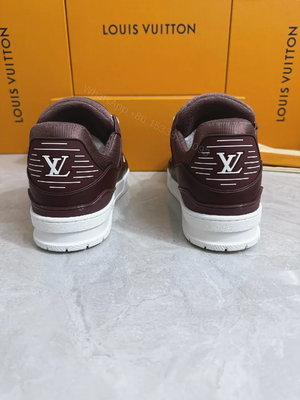 View 9 of Premium Leather Low-Top Sneakers: Bold Texture & Everyday Versatility
