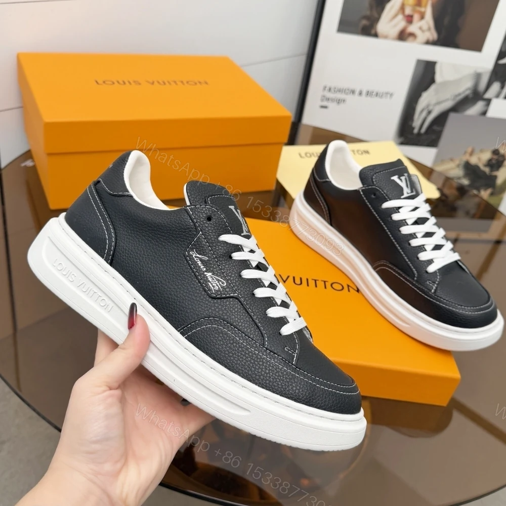 View 3 of Louis Vuitton Beverly Hills Sneaker Black 1AJ835