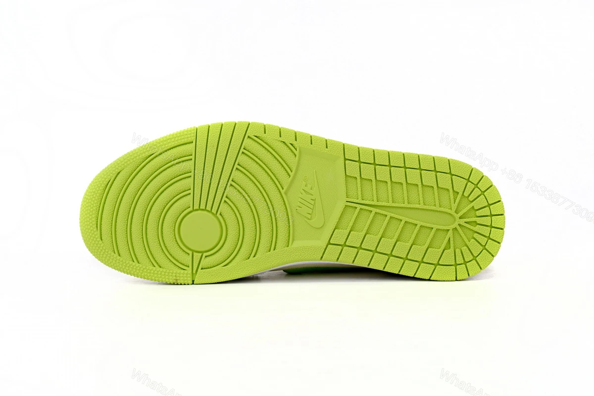 View 3 of Air Jordan 1 Low Green Apple AV3918-198