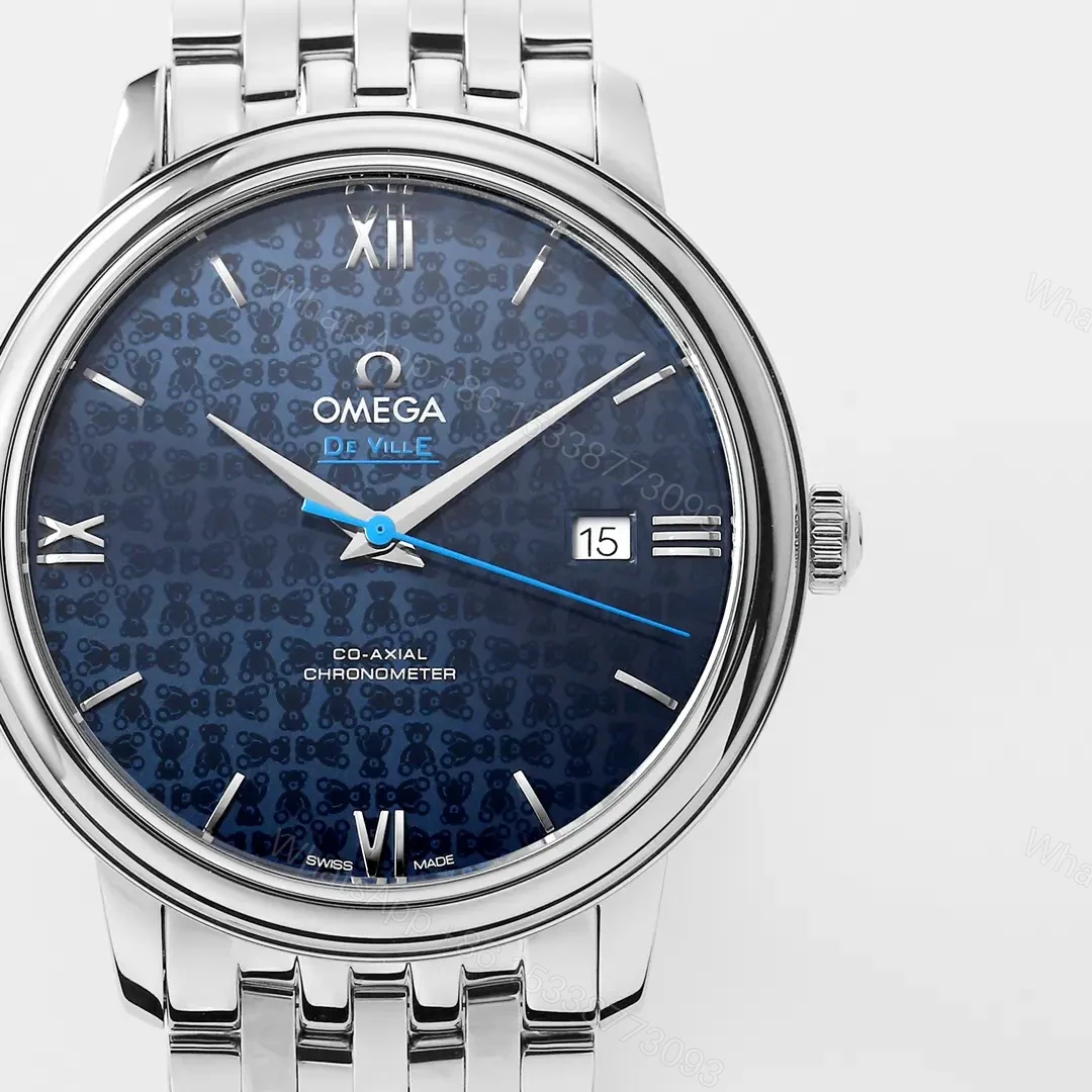 View 2 of Omega De Ville Prestige Orbis Edition Blue Dial Stainless Steel Watch 424.10.40.20.03.003