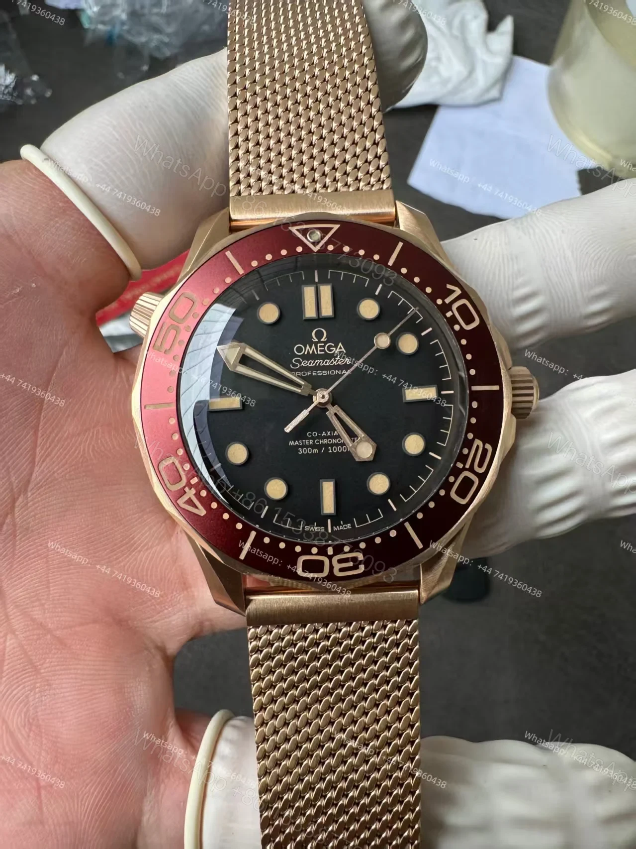 View 3 of Super Clone Omega Seamaster Diver 300M 42mm 210.90.42.20.01.003