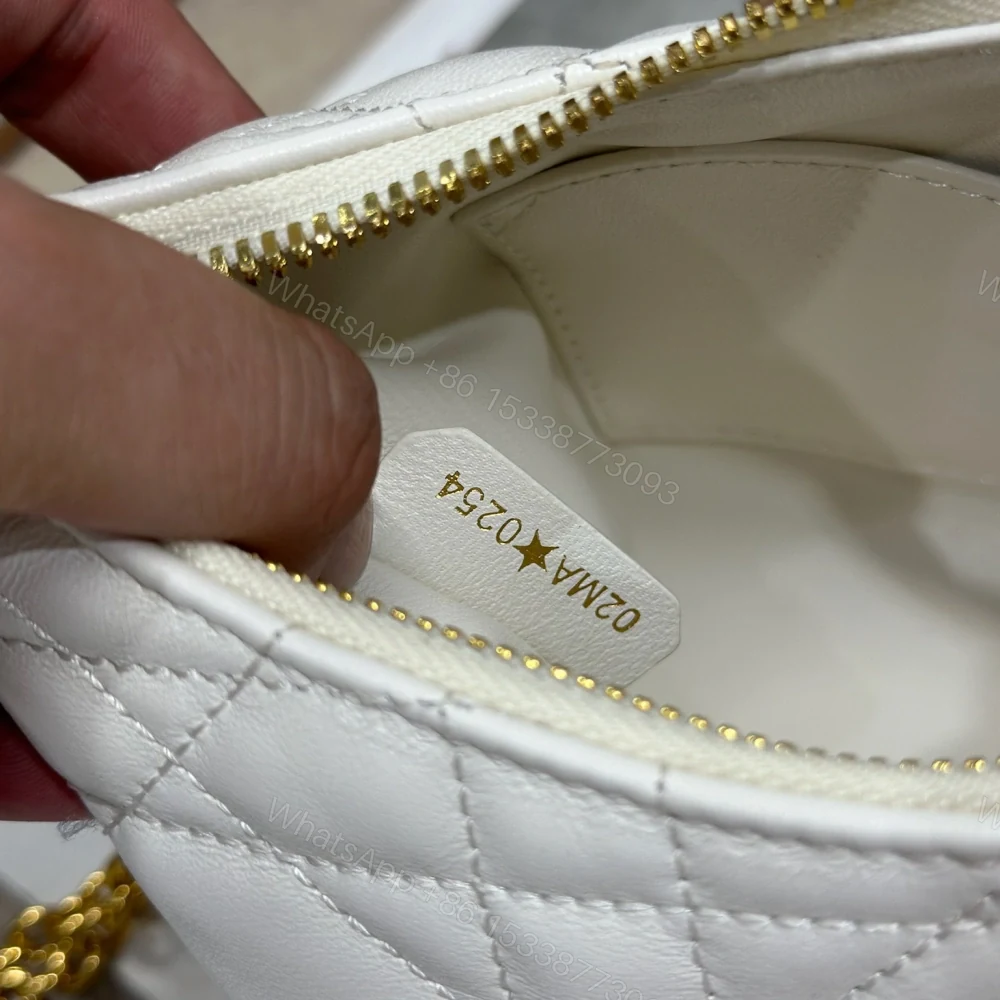 View 9 of 高仿Dior*MissCaro系列S5253M030小羊皮手提包Mini白色免檢版