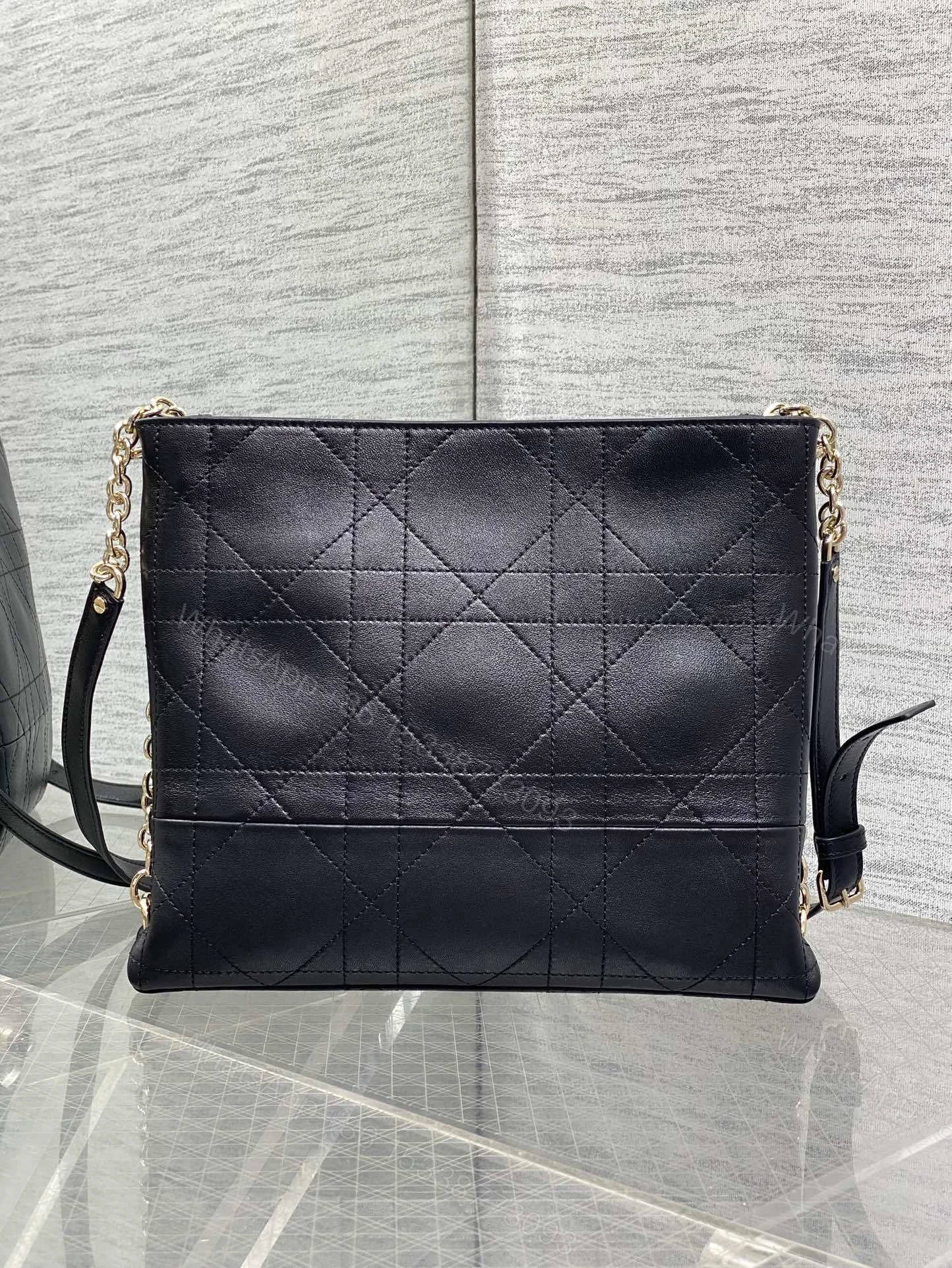 View 2 of Dior Trianon bag in Black Gold Hardware