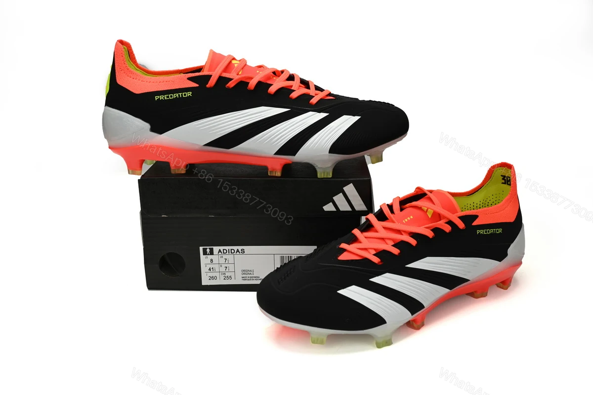 View 2 of Adidas Predator Mutator 20.1 Low Black And White IG7782