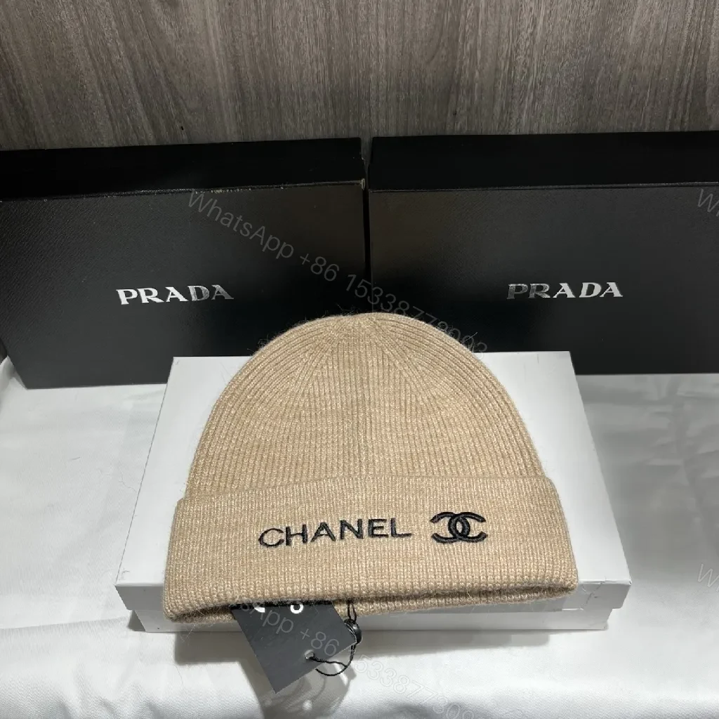 View 5 of Subtle Luxe Knit Beanie: Premium Warmth & Subtle Embroidery