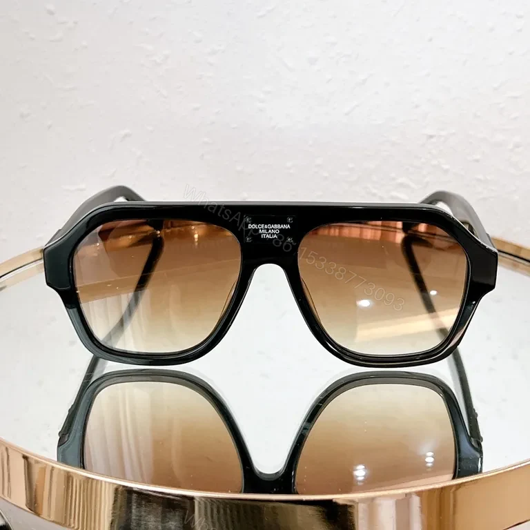 View 5 of Taupe-Frame Dolce & Gabbana Milano Italia Sunglasses: All-Day Comfort