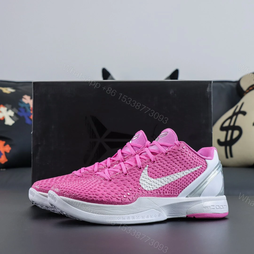 Kobe 6 Protro Kay Yow Think Pink (2021) Reps — view 1