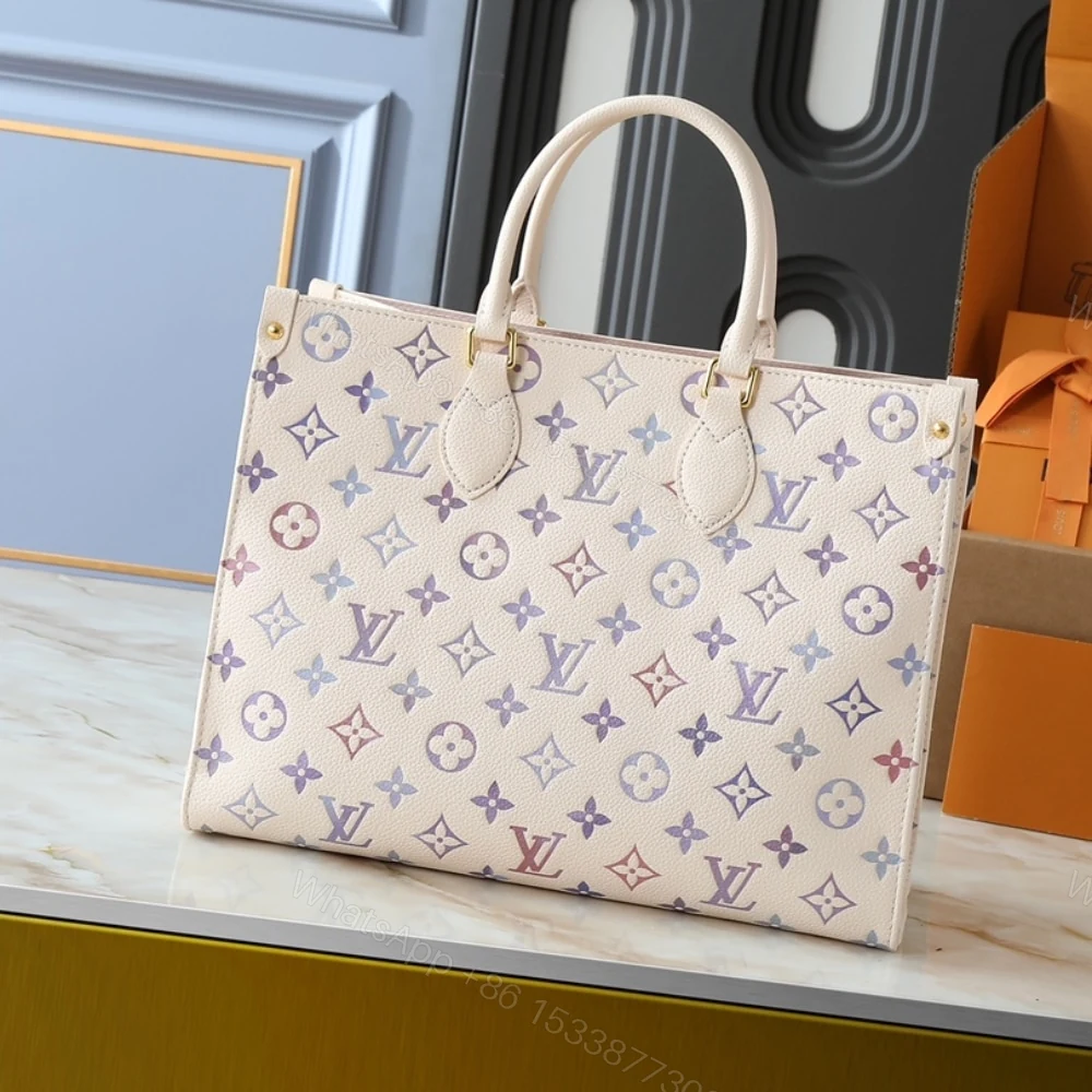 View 2 of Louis Vuitton Onthego MM Dream Cream 35Cm