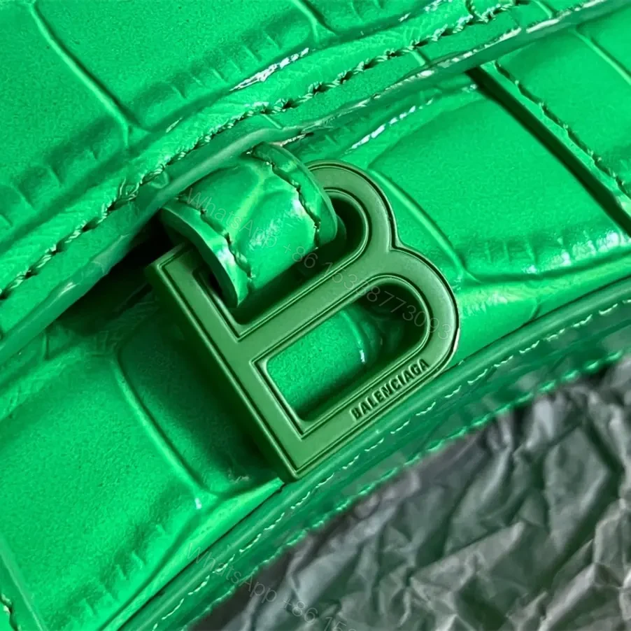 View 9 of 高仿Balenciaga*Nano系列迷你沙漏包綠色