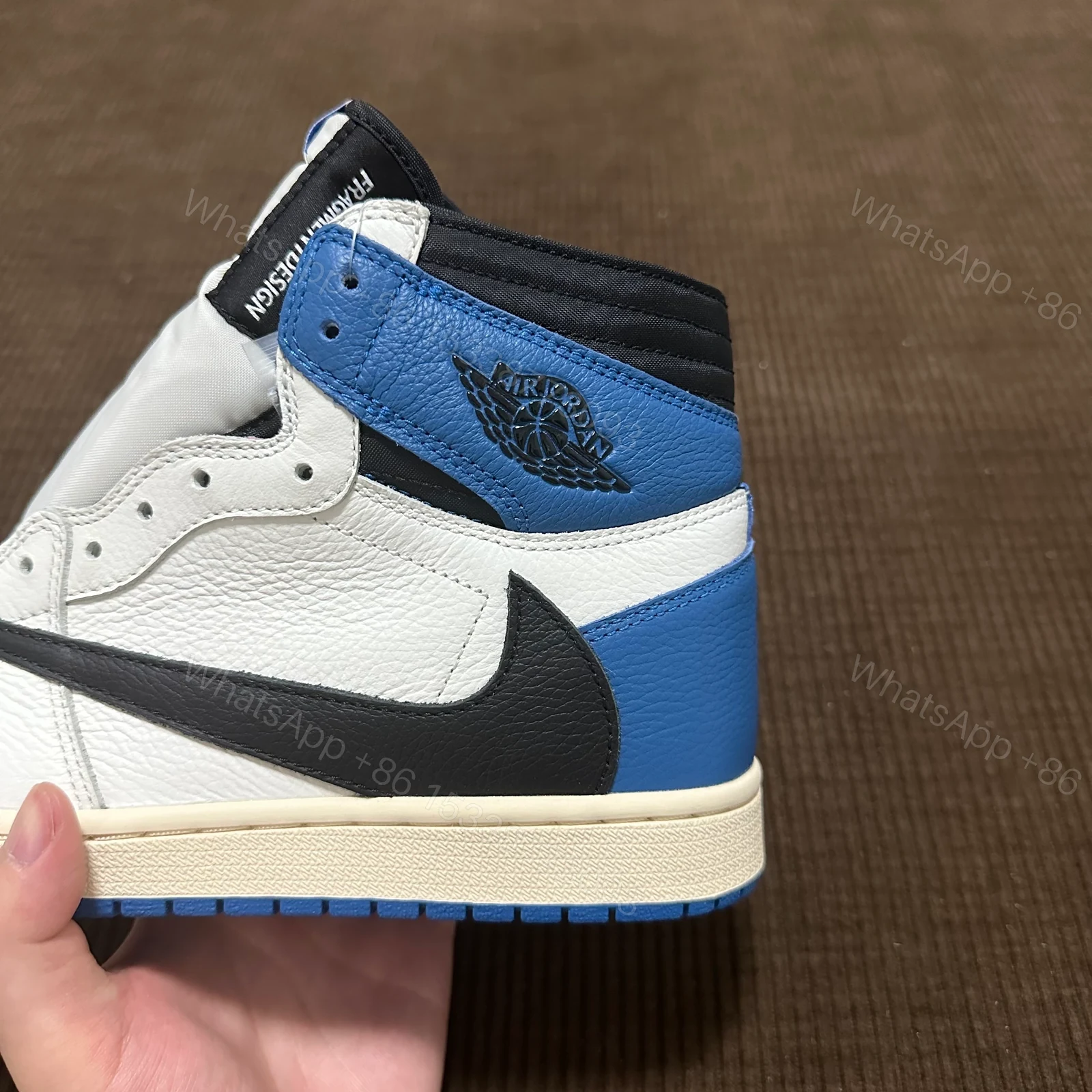 View 2 of Jordan 1 Retro High OG SP Fragment x Travis Scott