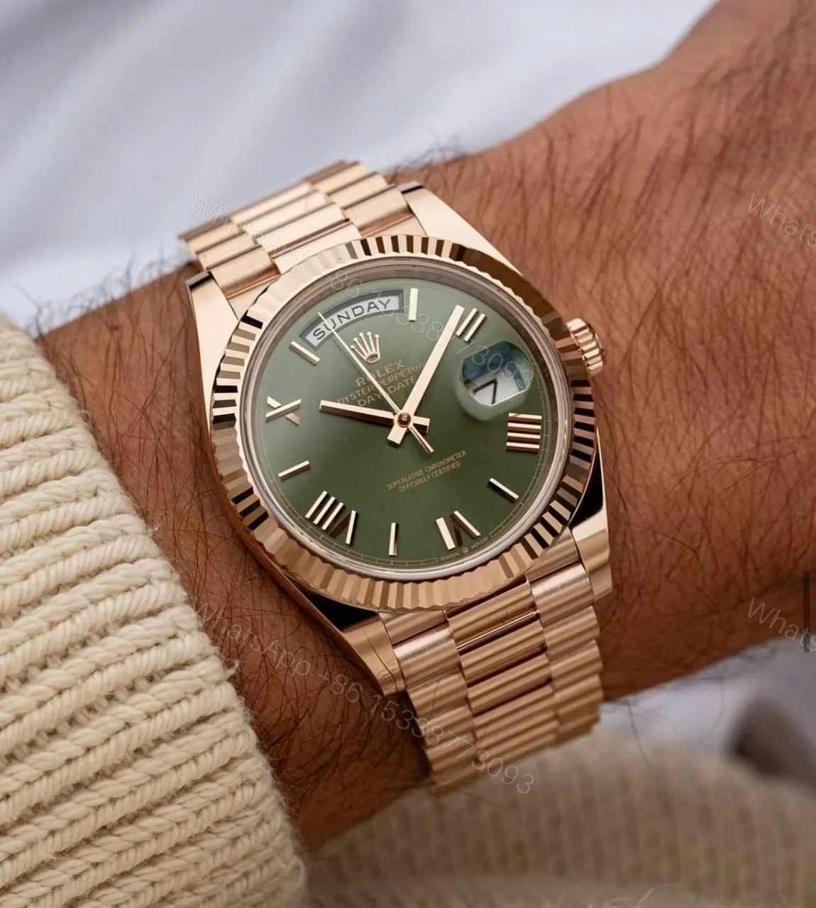 View 4 of Rolex DateJust Green Ombre