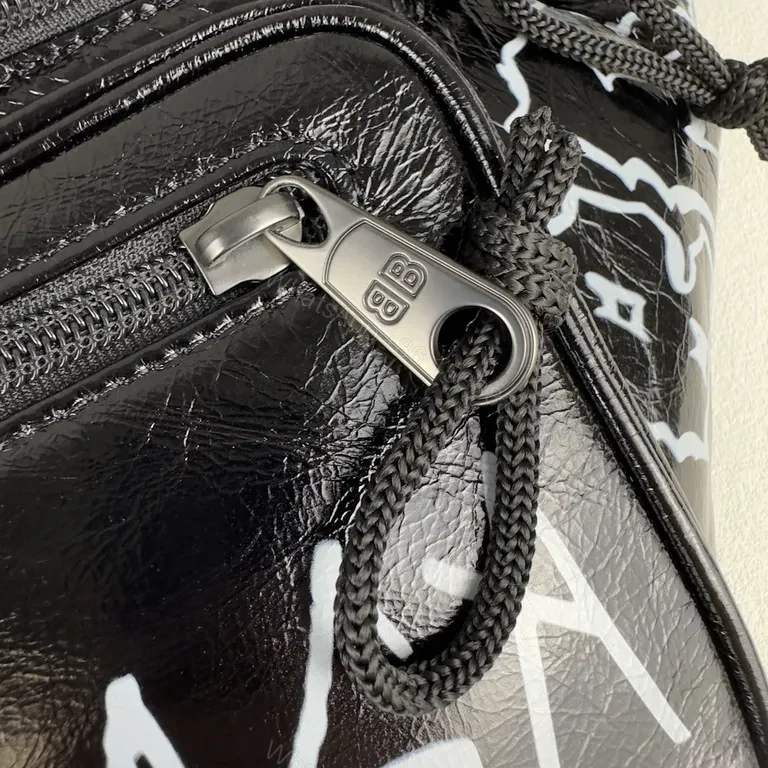 View 8 of Balenciagaâ€‘Inspired Graffiti Belt Bag: Street Luxe