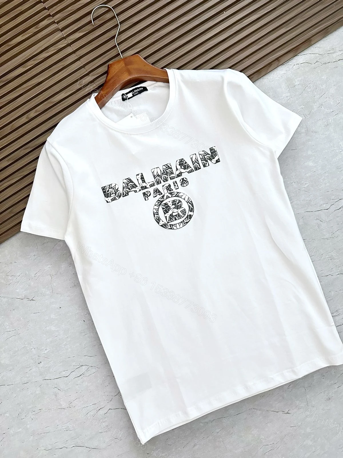 View 4 of First Copy Balmain Paris Imported China Quality Exclusive Men’s T-Shirt