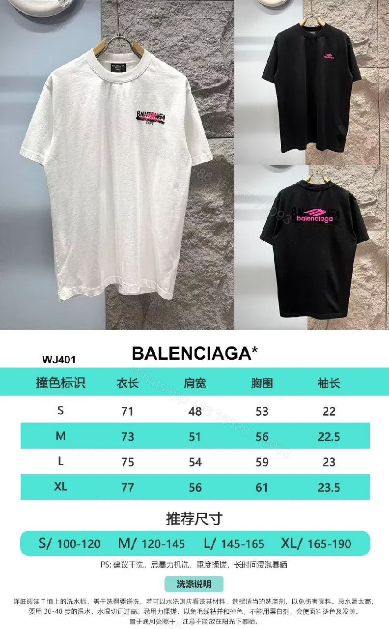 View 2 of Black Cotton Tee – Minimalist Pink Logo Accent T-Shirt