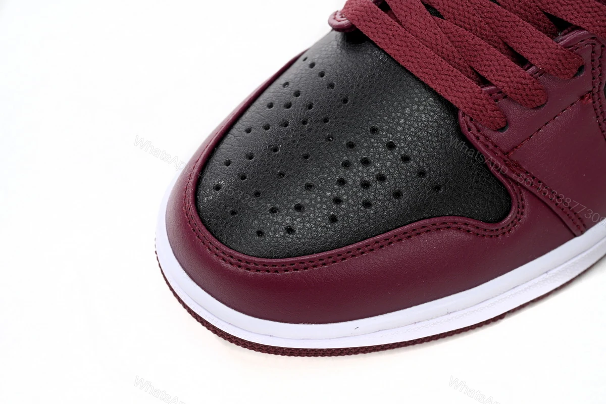 View 9 of Air Jordan aj1 Low Retro Black Red DC0774-006