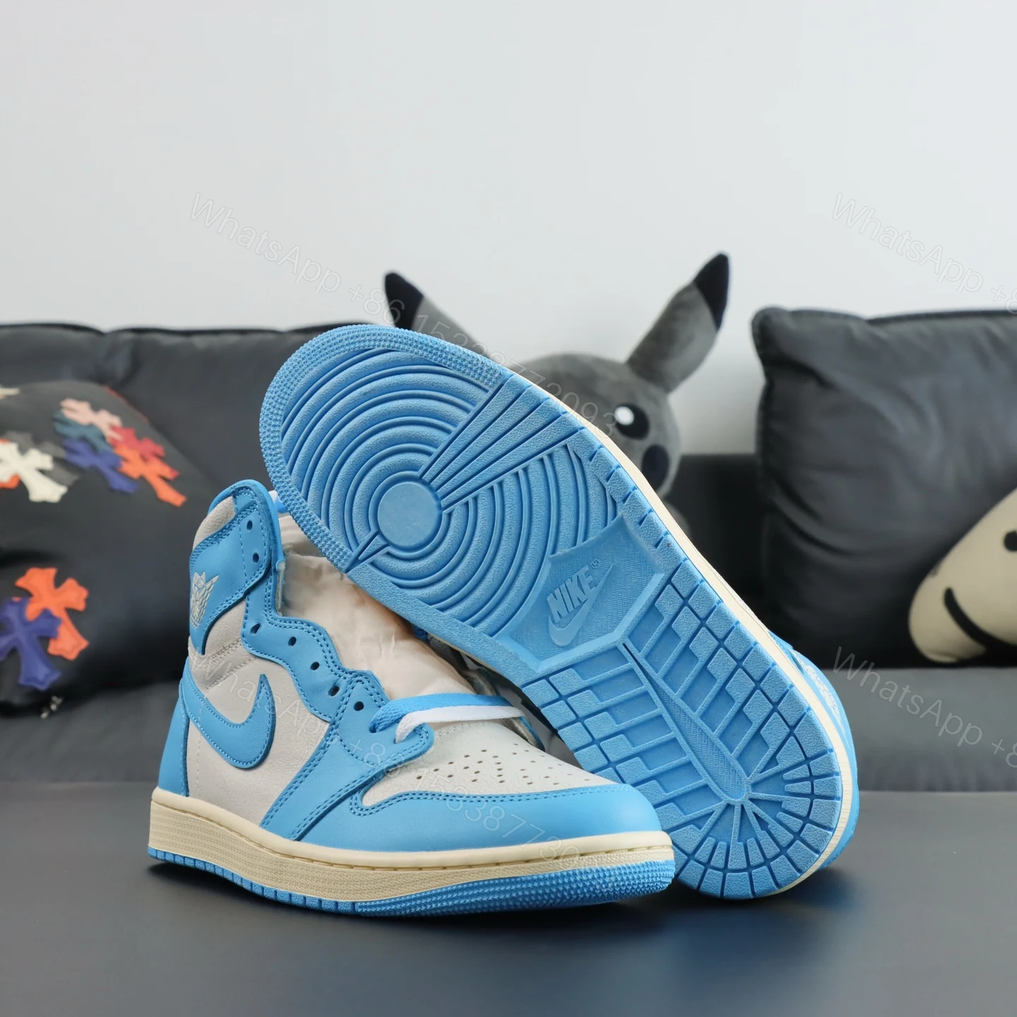 View 3 of Jordan 1 Retro High OG “UNC Reimagined” Reps