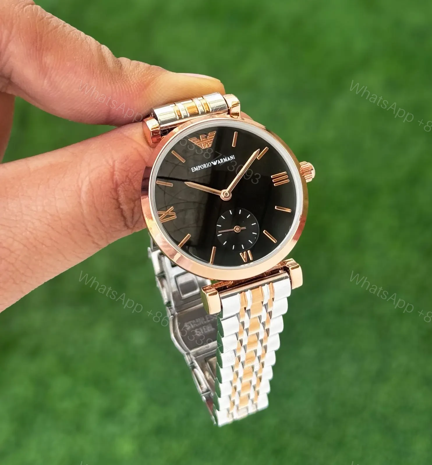 View 4 of Emporio Armani Black Dial