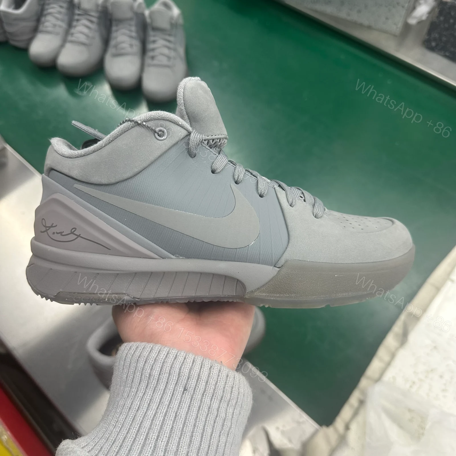 Nike Kobe 4 Black Mamba Collection Fade to Black — view 1