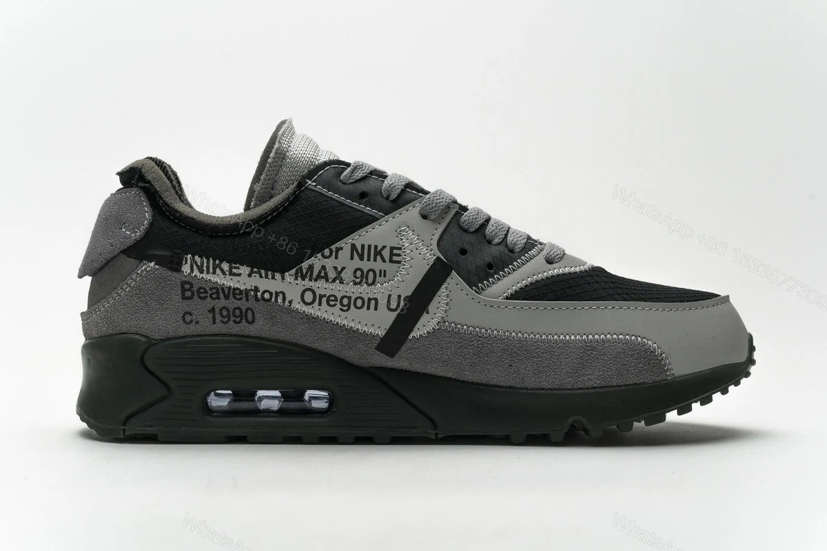View 2 of OFF-White x Nike Air Max 90 Grey