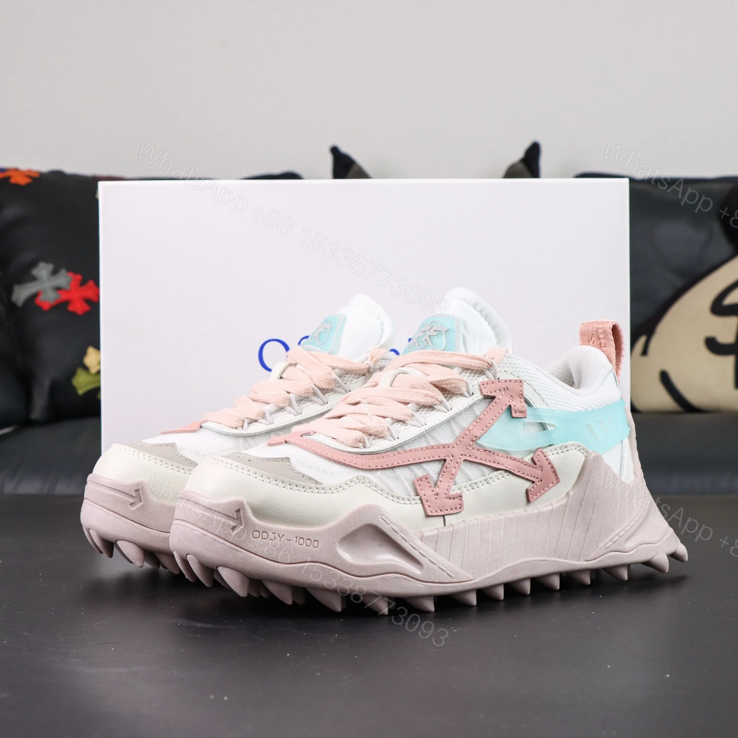 Off White ODSY 1000 Pink Reps — view 1