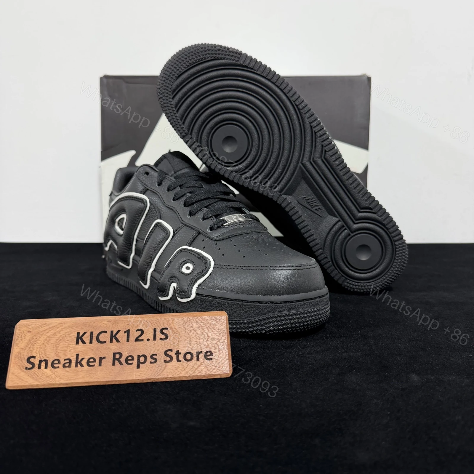 View 3 of Nike Air Force 1 Low Cactus Plant Flea Market Black Reps(2024)