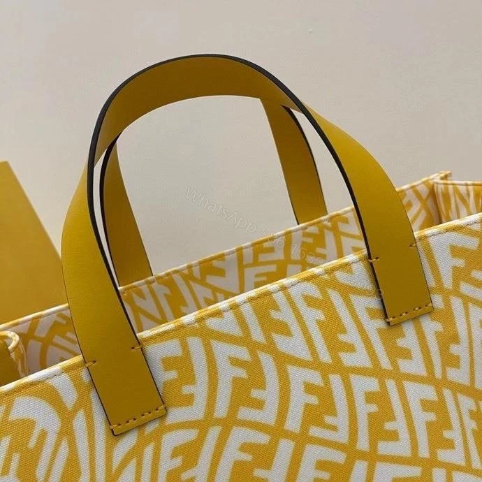 View 7 of Fendi Zucca PVC Handbag