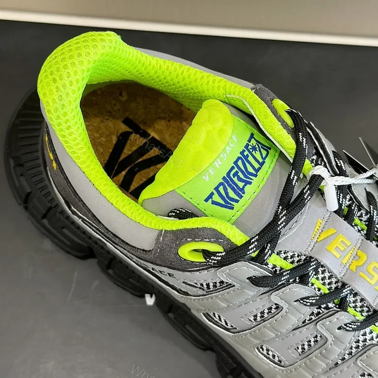 View 3 of Rugged-Chic Neon-Lime High-Tops: Luxury City Sneakers