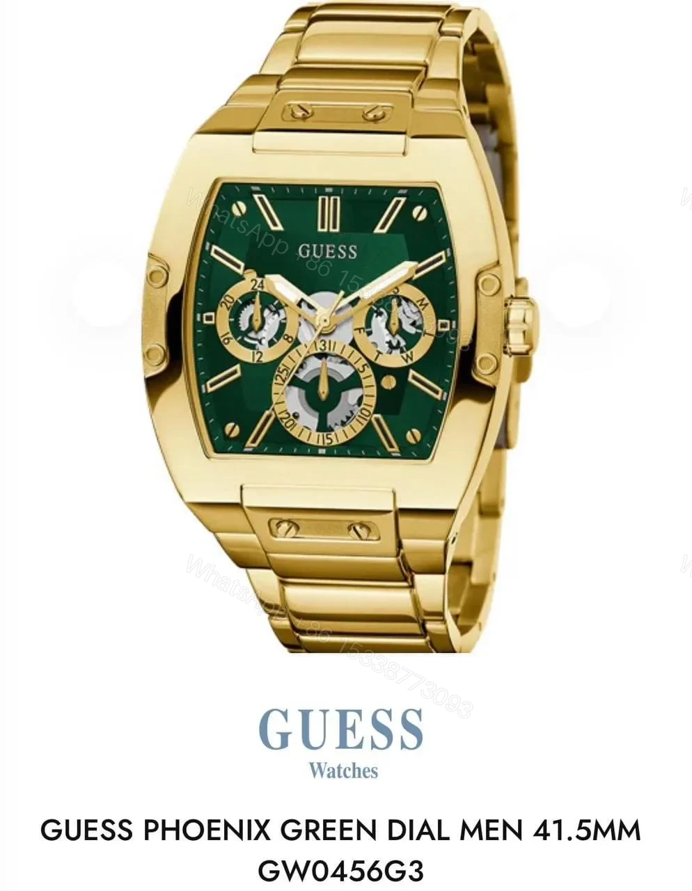 View 4 of Guess Chronograph GW0456G3 Gold