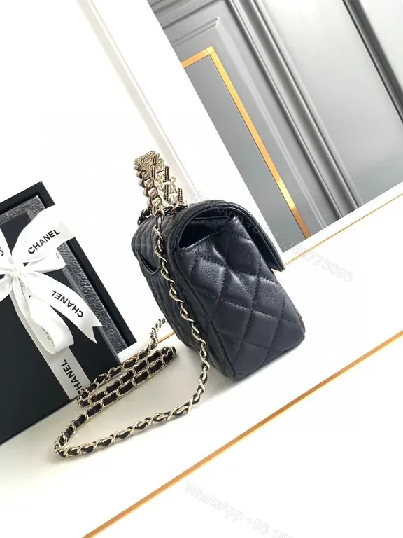 View 3 of Lux Quilted Crossbody: Classic Chanel-Inspired, Everyday Elegance