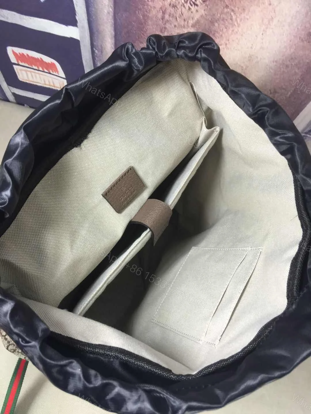 Gucci Ophidia cloth backpack — view 2