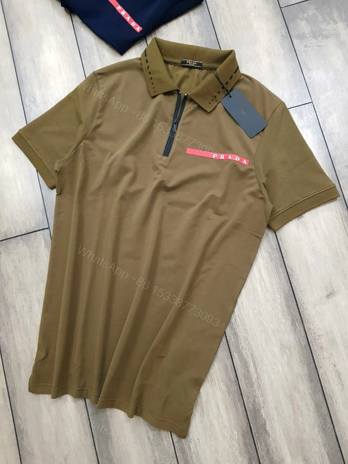 View 14 of First Copy PRADA Premium Men’s Polo T-Shirts
