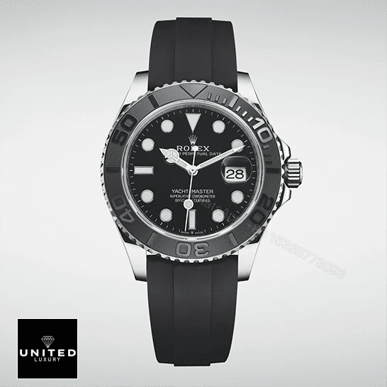 View 8 of Rolex Yacht-Master 226659 White Gold Automatic Rubber Black Dial Replica