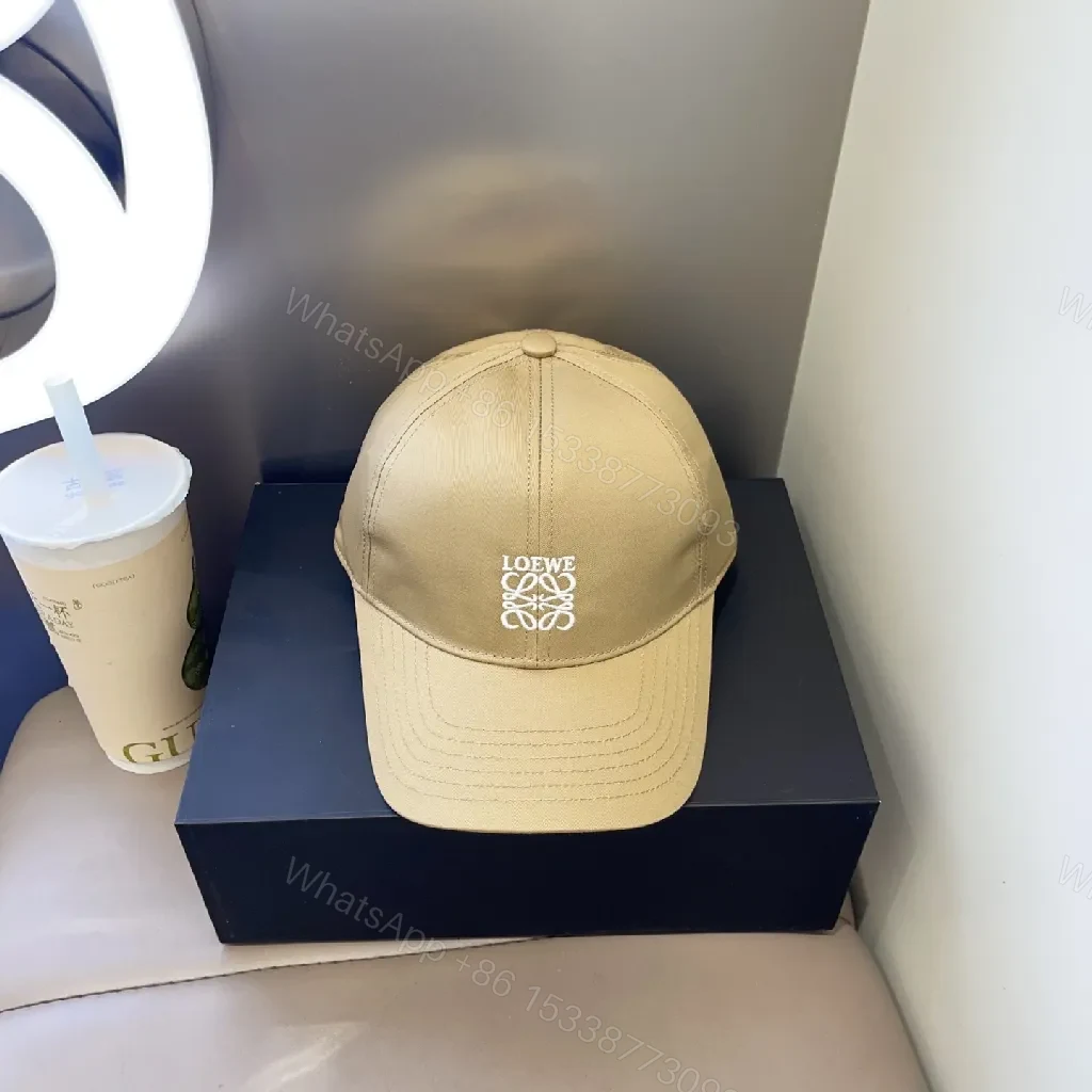 View 8 of Navy Minimalist Cap: Structured Luxury Emblem Cap