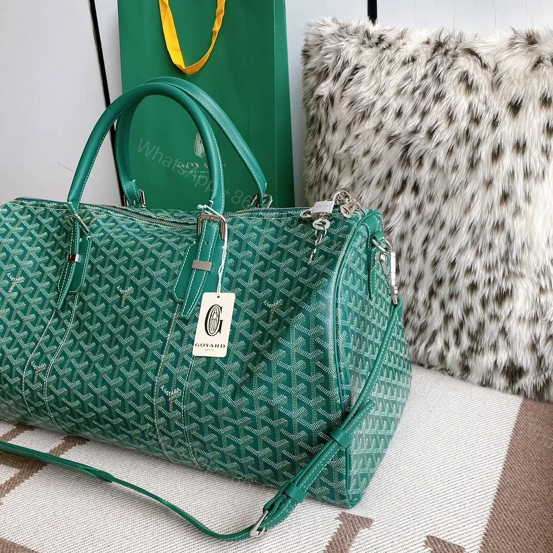 View 7 of Goyard Duffle Bag Green