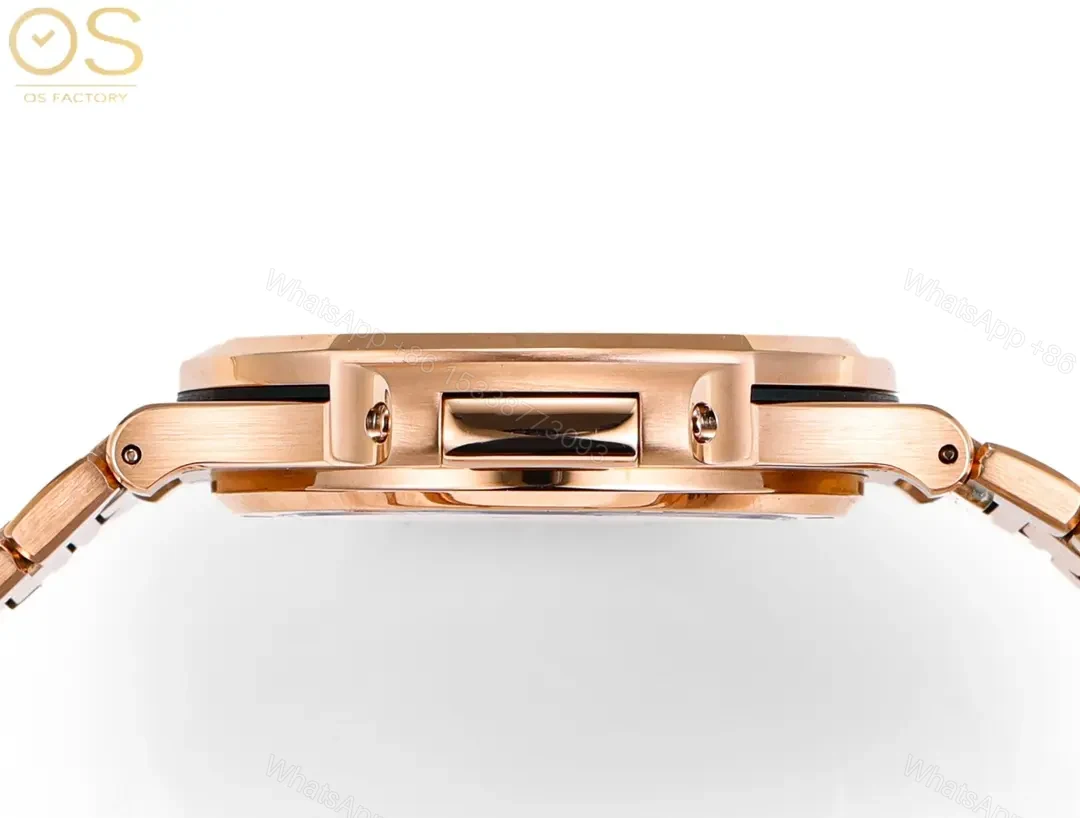 View 6 of Patek Philippe Rose Gold Nautilus Style Watch