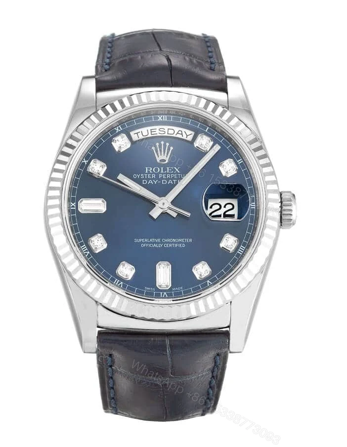 ROLEX DAY-DATE 118139 36MM BLUE DIAL — view 1