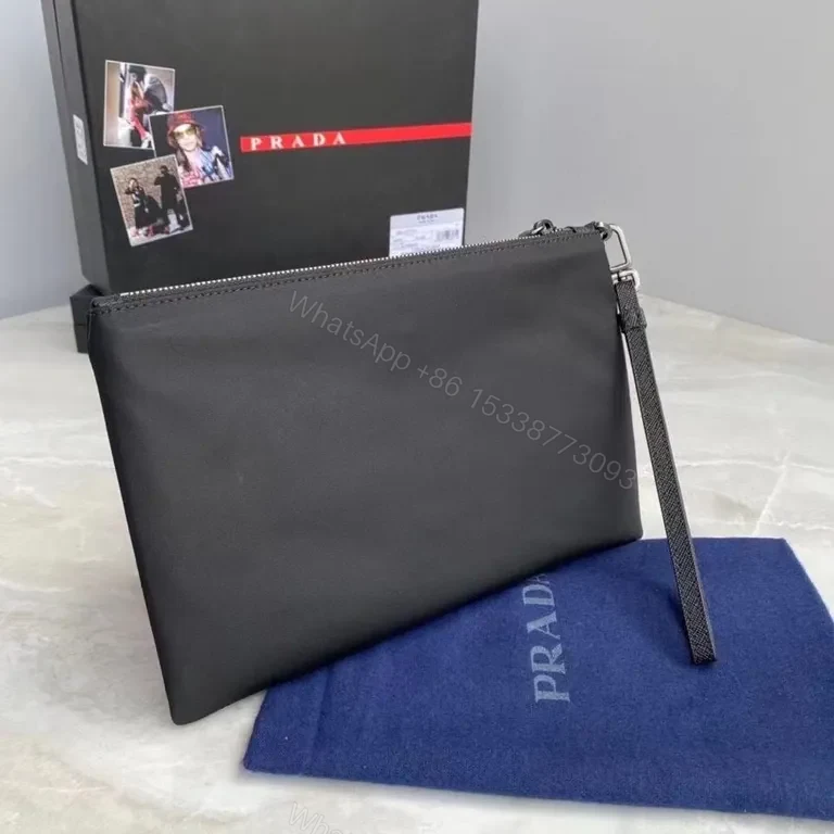 View 5 of Prada Re-Nylon Compact Pouch: Sleek, Everyday Luxury