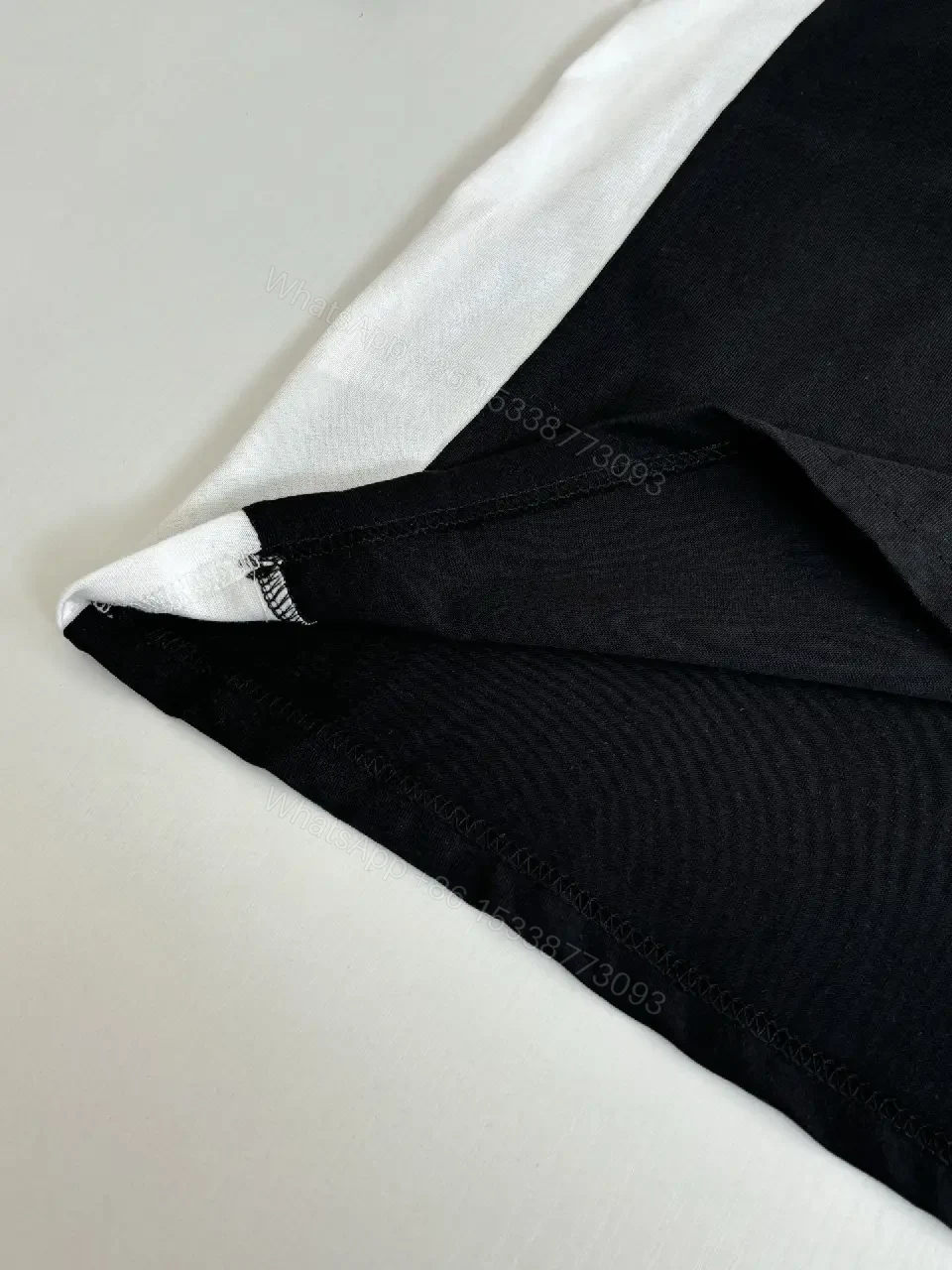 View 9 of Bold Jersey: Black Knit, Red Accents, Street Luxe Jersey