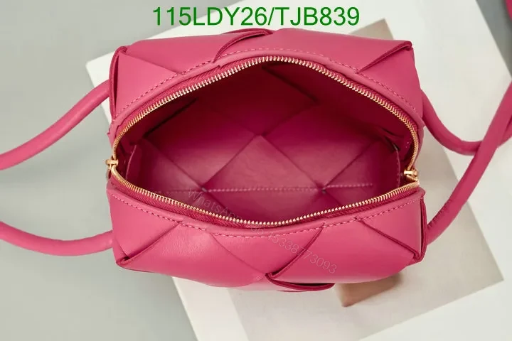 View 9 of Bottega Veneta Pink Cassette Bag with Dustbag Inclusion OLS115