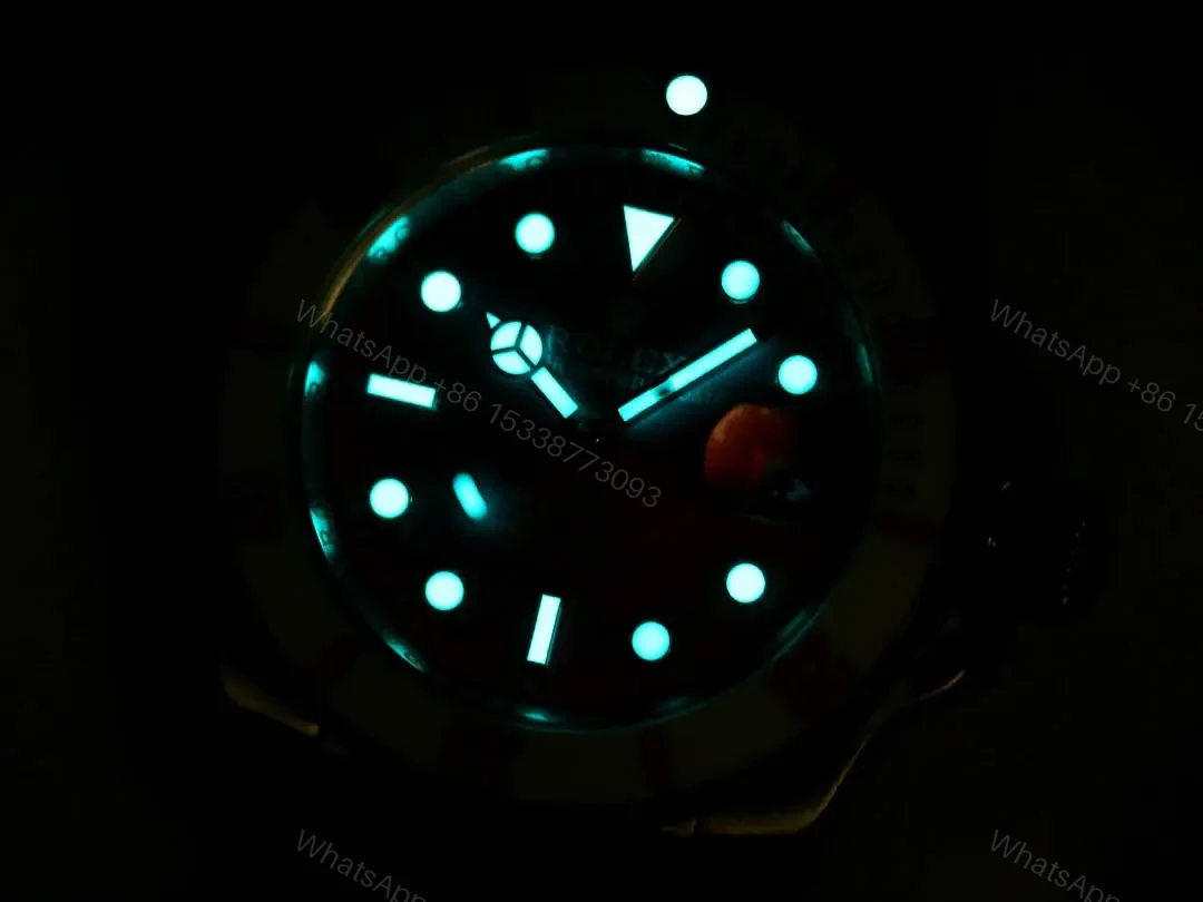 View 6 of GM Factory Clean Factory ROLEX DIW Submariner Pink Gradient Watch