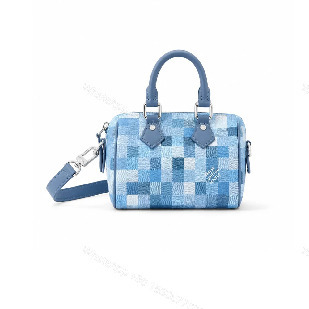 Louis Vuitton Speedy 18 Bandoulière Blue 18Cm M29050 — view 1