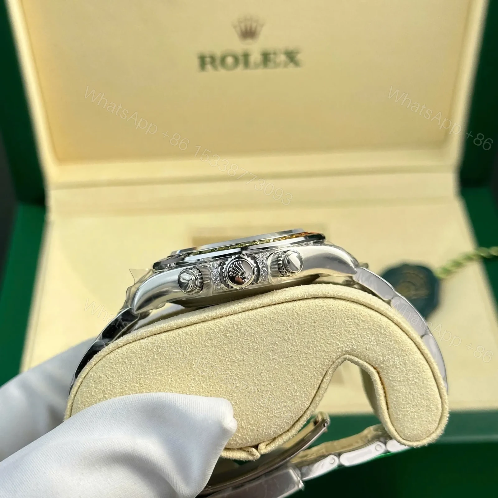 View 3 of Replica Rolex Daytona Black Dial 80250
